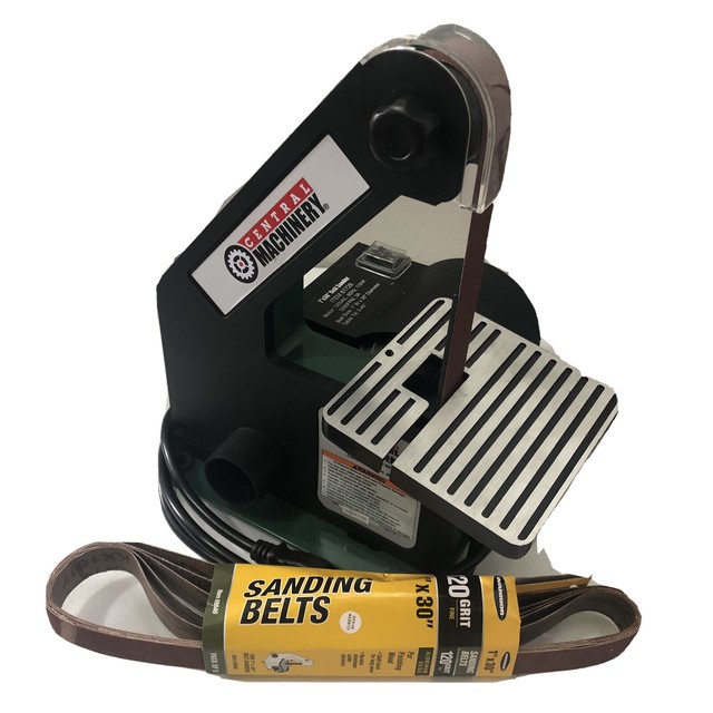 central machinery 1 x 30 belt sander