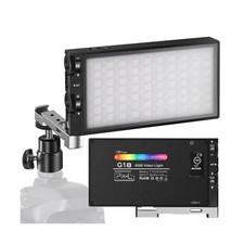 Pixel G1s RGB Video Light, Built-in 12W Rechargeable Battery LED Camera Light...