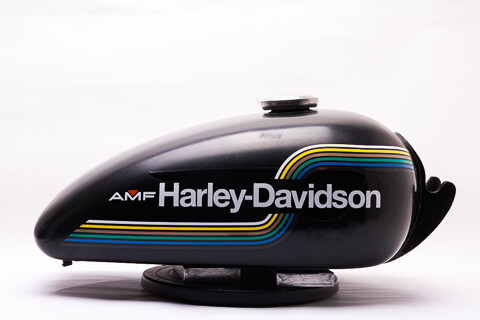 DECALS for 1975 AMF Harley-Davidson Shovelhead Super Glide Gas