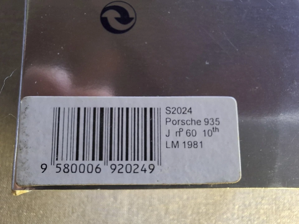 PORSCHE - 935 J #60 Le Mans 1981 Spark 1/43  S2024 - Immagine 3 di 3