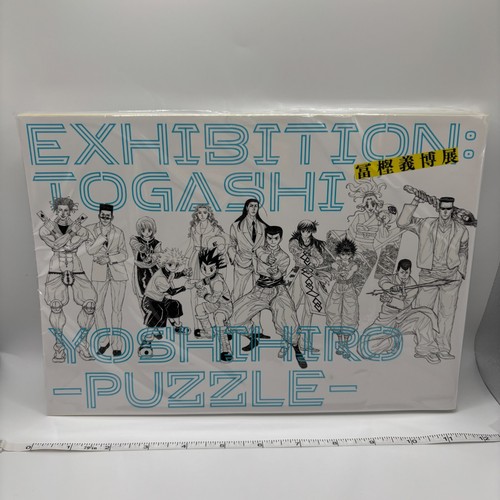Exhibition Yoshihiro Togashi PUZZLE Official Art Illustration Book Comic New - Picture 2 of 14
