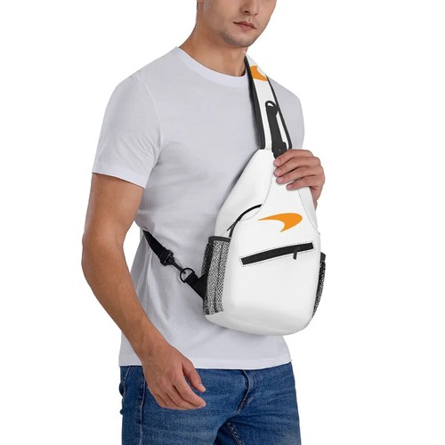 McLarens-LOGO Bolso de Pecho de Papaya Bandolera Bolso de Pecho Mochila Bolso de Hombro - Imagen 3 de 30