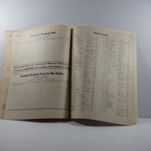 Calder Raceway First Official programme 1962 rare book racing motor cars PB AUS - Picture 9 of 16