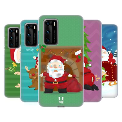 HEAD CASE DESIGNS SANTAS MISADVENTURES SOFT GEL CASE FOR HUAWEI PHONES 4
