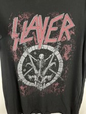 Slayer 2017 Skeleton Grasp Band Black Short Sleeve Unisex Tshirt S-5XL KH8703