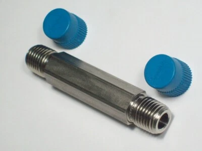 1 - Swagelok Stainless Steel 3" Hex Pipe Nipple, 1/4" Male NPT, SS-4-HLN-3.00