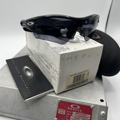 Oakley Serialized Eyewear Radar Jet Black W Grey 0010/2000 New Box