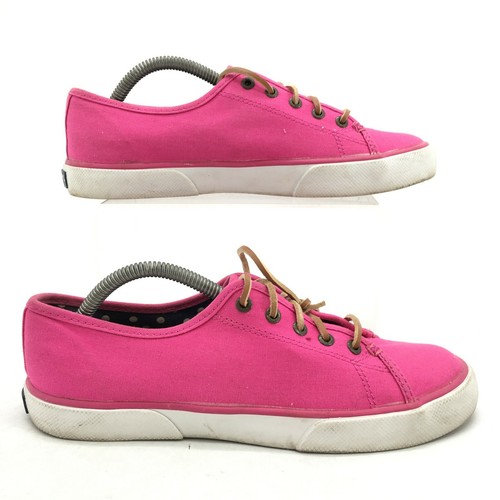 pink sperry sneakers