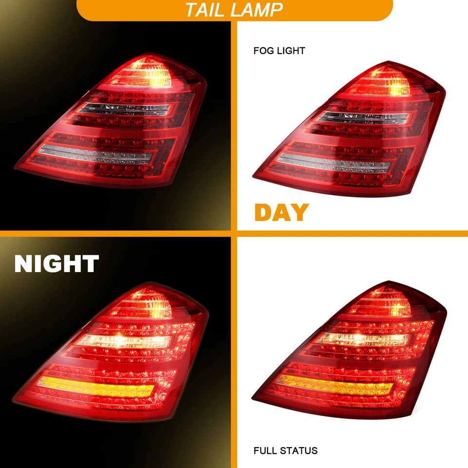 Right Side Tail Light For Mercedes Benz W221 S550 S600 S63 AMG S65 AMG 2010-2013 Foto 4 de 4