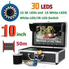 10"50M 1000TVL Fish Finder Underwater Fishing Camera For Ice/Sea/River Fishing