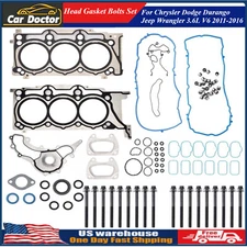 Head Gasket Bolts Set For Chrysler Dodge Durango Jeep Wrangler 3.6L V6 2011-2016