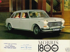 Morris 1800 MkII De Luxe 1968-1969 UK Market Sales Brochure Landcrab