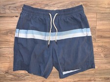 Fair Harbor Swim Trunks w/Liner, Men's Medium, Blue