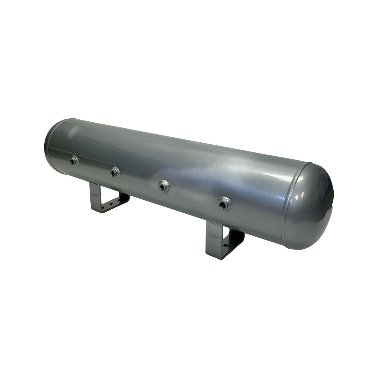 4 Gallon Steel Air Tank - 30" Long (5) 1/4 NPT Ports