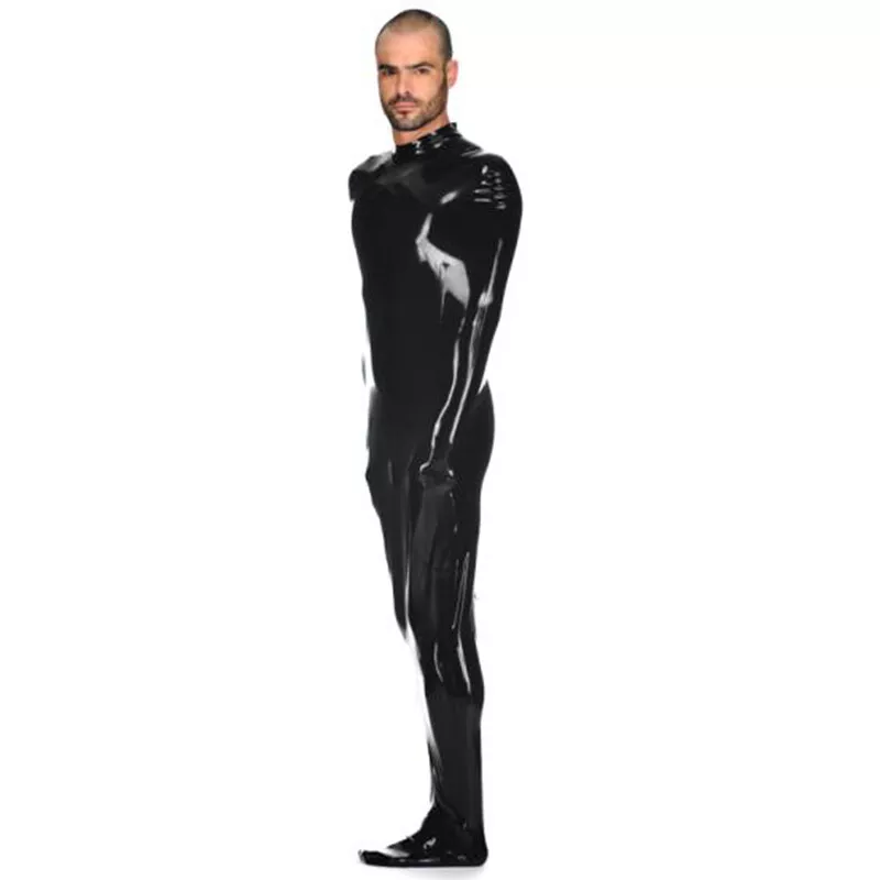 Black Latex Bondage Sleeping Bag Bodybag Crotch and Back Zipper Rubber  Sleepsack | eBay