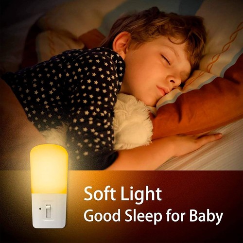 Confezione 2 Luci Notturne LOHAS Spina LED, Luminosità Regolabile 3000K, 1W, 5LM-80LM - Foto 7 di 9