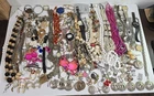6.35 Lbs Beads Gems Vtg Watches Costume Jewelry Broken Scrap Craft Repurpose