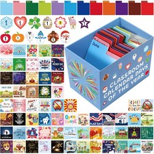 Classroom Calendar Days Year Set Bulletin Board Seasonal Monthly Card 480 PCS