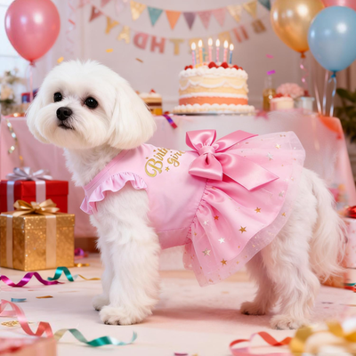 large dog birthday dress Birthday Dog Dress main image 1
