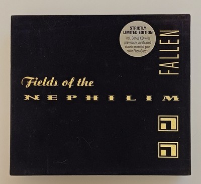 CD Fields of the Nephilim Fallen strictly limited Edition Samtbox