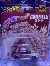 Hot Wheels Premium Pop Culture Godzilla Nissan Skyline GT-R BNR34 Diecast Car