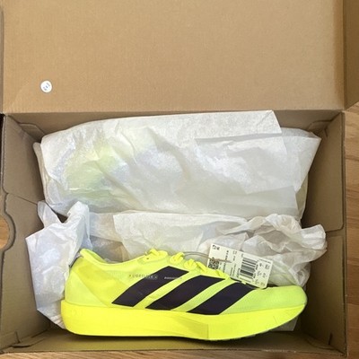 adidas Adizero Adios 9 Men s Low Top Running Shoes Yellow/Black US 13
