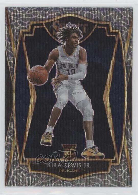 2020-21 Panini Select Premier Level Elephant Prizm Kira Lewis Jr Rookie RC 02sw