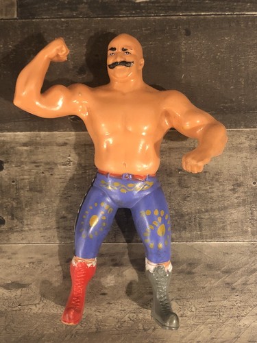 Iron Sheik 1980s WWF/WWE LJN Titan Sports 8 Wrestl...