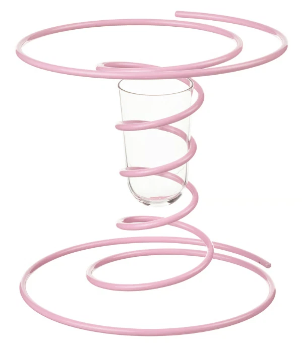 Gustaf Westman X Ikea Vinterfint Pink Vase, Spiral, 31cm New Li Edition...