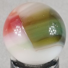 Vintage Vitro Tri-Lite Marble .61 Inches Near-Mint Condition Combined Shipping
