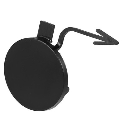 Car Front Bumper Tractor Hook Eye Cover 3AA807155GRU Black