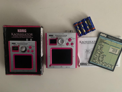 KORG Dynamic Phrase Synthesizer KAOSSILATOR Pink
