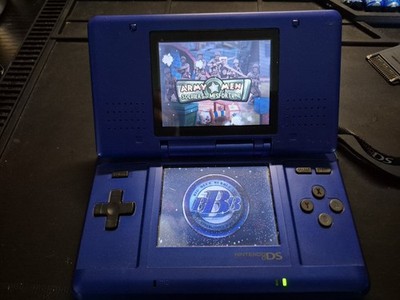 Nintendo DS - Electric Blue - With Charger and Stylus - See Desc