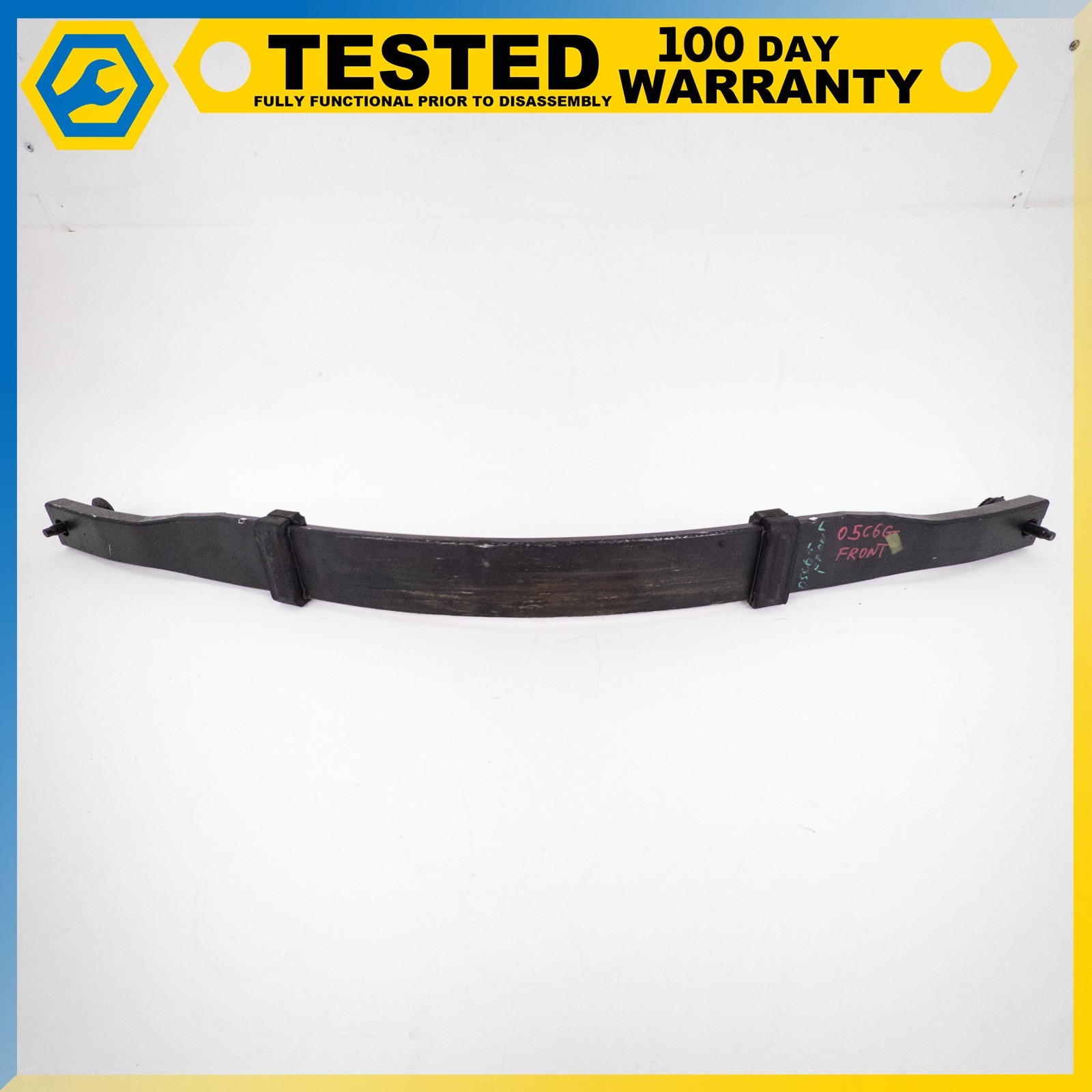 05-13 CHEVROLET CORVETTE C6 FRONT SUSPENSION MONO SINGLE LEAF SPRING ASSEMBLY OE