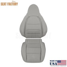 1998-2005 Für Porsche 911 Ersatzbezüge Beifahrerseite - Leder Graphit