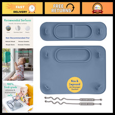 Busy Baby Mat Bundle - 1 Original  1 Mini Mat with 6 Straps  Wet Bag