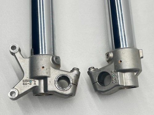 2012 Honda CRF250R Showa Front Forks Suspension Set Left Right Tube Dirt Bike - Picture 7 of 8