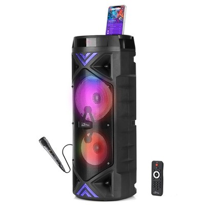Mediatech FUNBOX KEG PRO MT3182 Tragbarer Bluetooth-Lautsprecher mit Mikrofon
