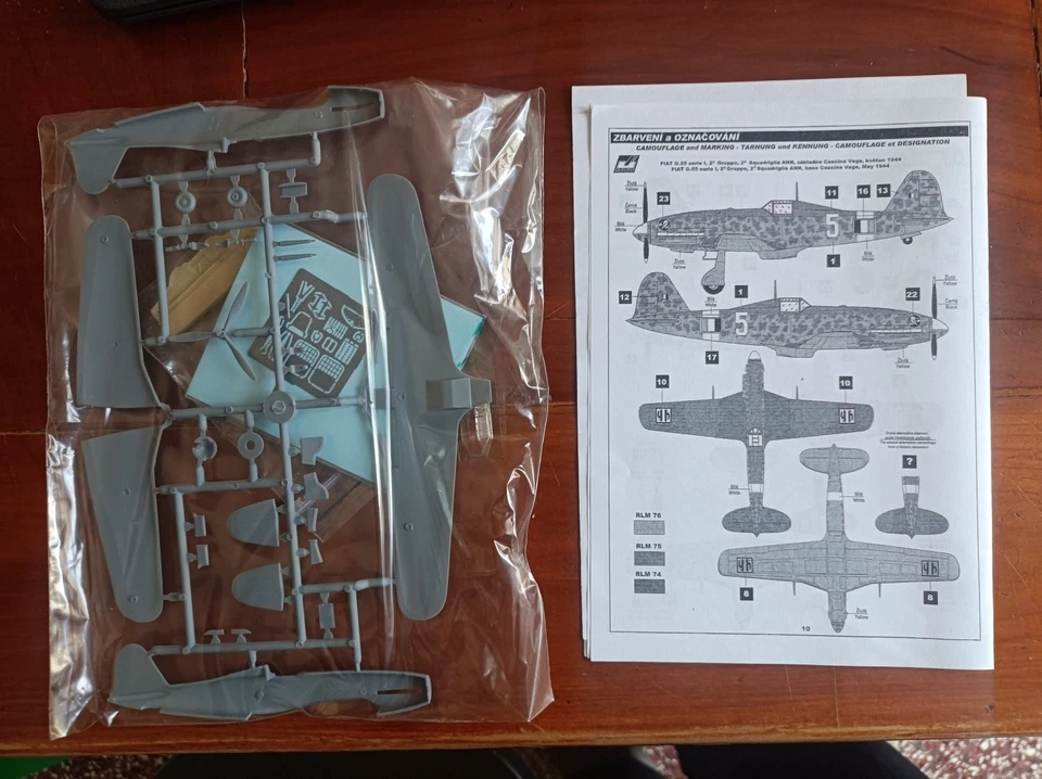 Special Hobby Fiat G 55 1/72   Regia Aeronautica nuovo - Immagine 2 di 3