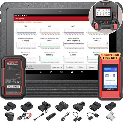 LAUNCH X431 PRO3S+ V+ 5.0 & Smartlink 2.0 KFZ OBD2 Diagnosegerät Für 12V 24V LKW