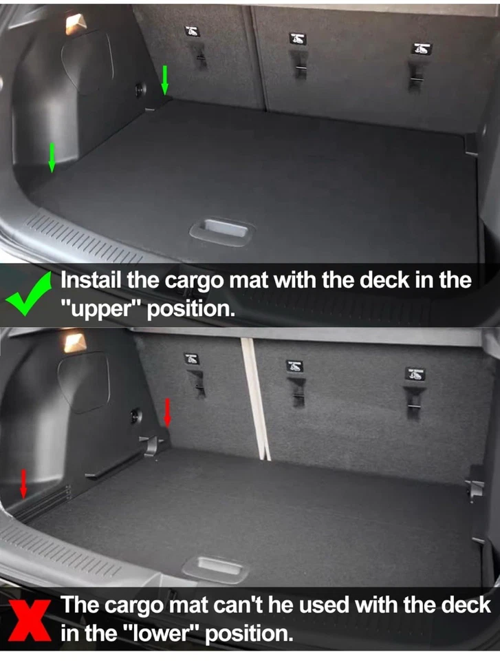 Smabee 24-25 Buick Encore GX Forro de Carga Todo Clima TPE Alfombrilla de Baúl Forro de Bota Foto 3 de 4