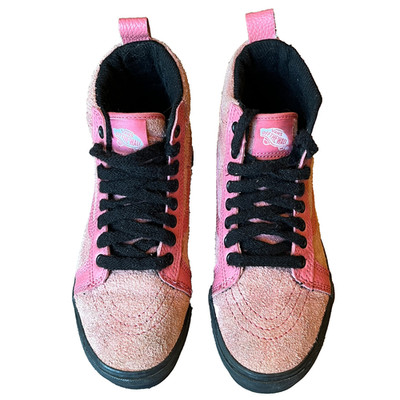 Vans Sk8-Hi Platform Sneakers Desert Rose MTE Fleece Lined Womens 7 UK 4.5 EU 37
