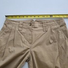 Burberry Women Pleated Cotton Pants — photo 10