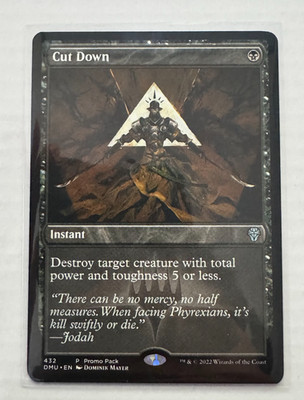 Cut Down NON-FOIL Promo Dominaria United Promos #432 NM - MTG ENG