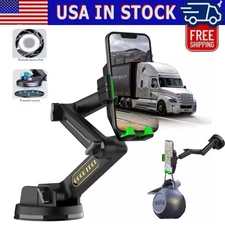 Phone Holder Mount Heavy Duty Truck Car Dashboard Windshield Long Anti-Shake US