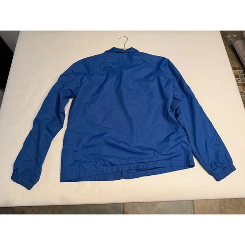 BCG Blue Full Zip Windbreaker Jacket Mens XL Mesh Lined Lightweight Activewear image 6