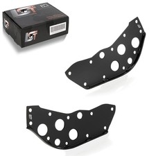 Kit 2x Rinforzo Lamiera Saldata Attacco Ammortizzatore Assale Posteriore per VW T4 Camper