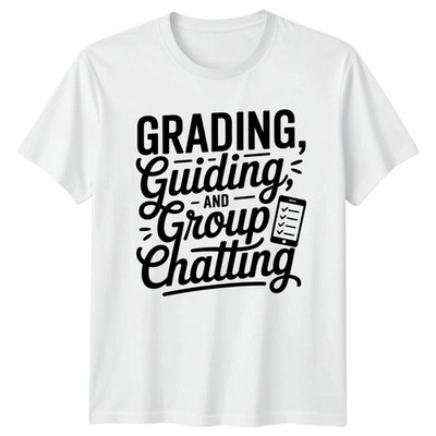 Notenführung und Gruppenchat T-Shirt Lehrer Leben Bildung Lehrer Geschenk
