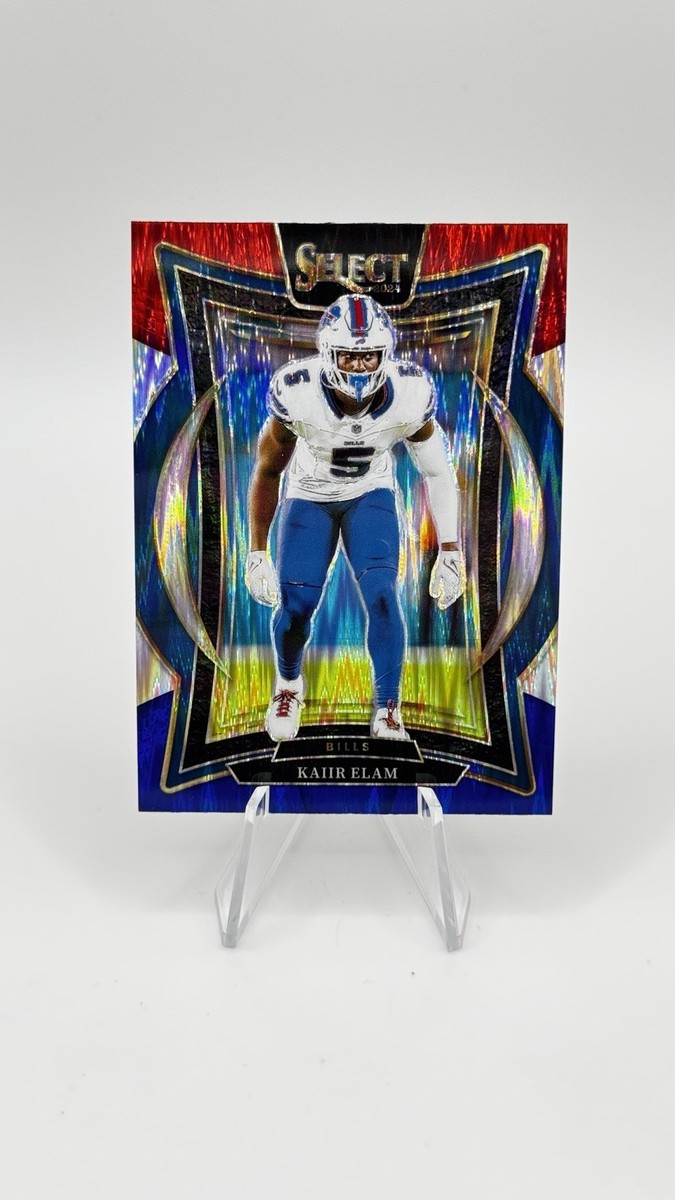 2024 Panini Select - Concourse Kaiir Elam #8 Red & Blue Prizm