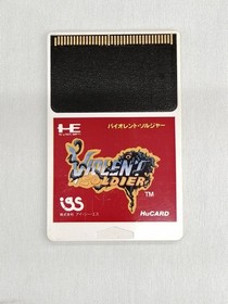 IGS PC Engine Soft Violent Soldier Used